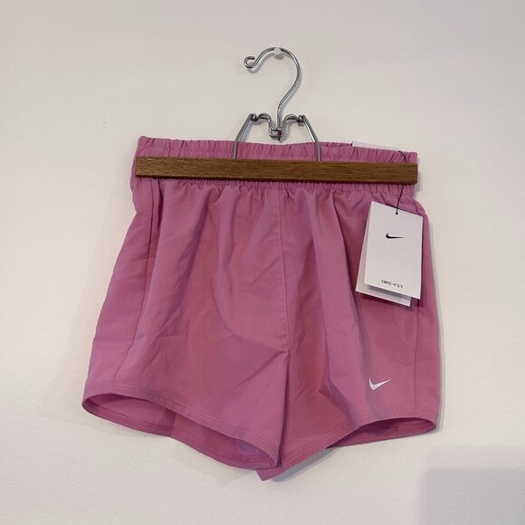 Nike Kids Pink Training Shorts Size S NWT - Picture 1 of 5